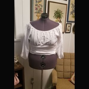 Oblong Box Shop Tabitha Peasant Top